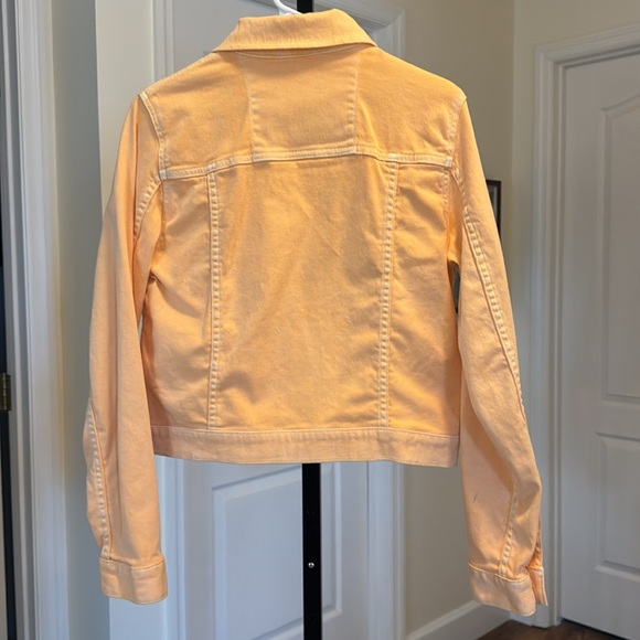 Michael Kors Peach Colored Denim Jacket - Size M - Picture 3 of 3